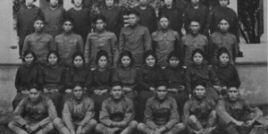 Class of 1925 in a Phoenix Indian School yearbook