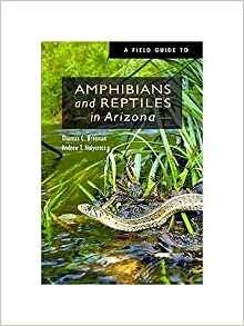 Cover of "A Field Guide to Amphibians and Reptiles in Arizona" featuring a photo of a snake