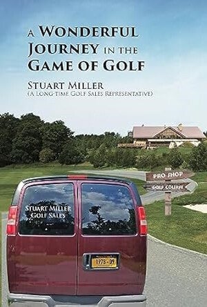 Maroon van entering golf course