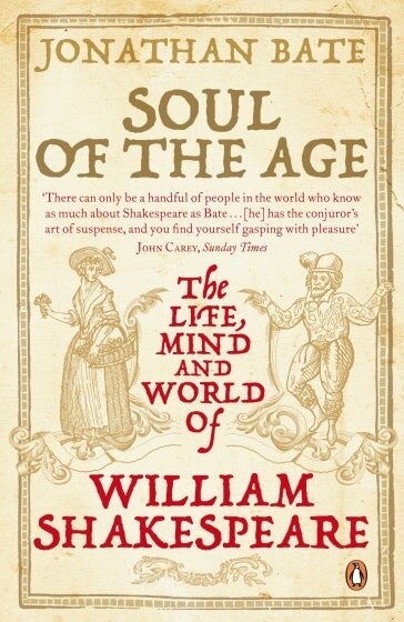 Cover of Soul of the Age by Jonathan Bate