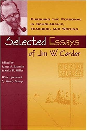 Cover of Selected Essays Of Jim W. Corder