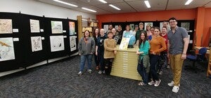 ASU Creative Cartography Art Exhibit 2017- Map and Geospatial Hub