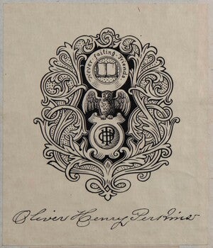 Perkins bookplate detail