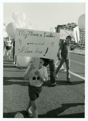 Child Marching in Parade