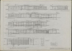 Mello Residence elevation drawing