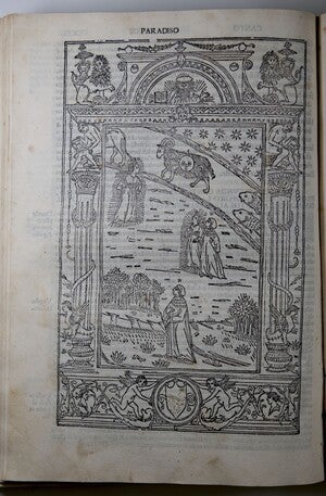 Paradiso woodcut