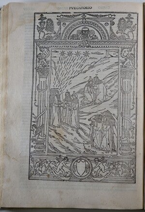 Purgatorio woodcut