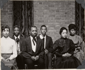 The cast of “Our Town” at Karamu House