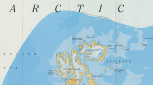 Image of Historic sea ice boundary, depicted in Sheet 1 of the 1959 World Less Polar Regions series.