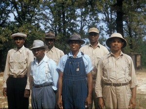 Photograph of Participants in the Tuskegee Syphilis Study