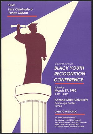 Black Youth Recognition Conference poster