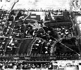 Aerial view of the Wigwam Resort, Litchfield Park townsite,n.d.